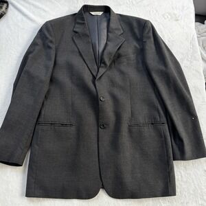 Pronto Uomo Blazer Mens 44 Regular Made Italy Comfort Stretch Super 100s Suit Ja